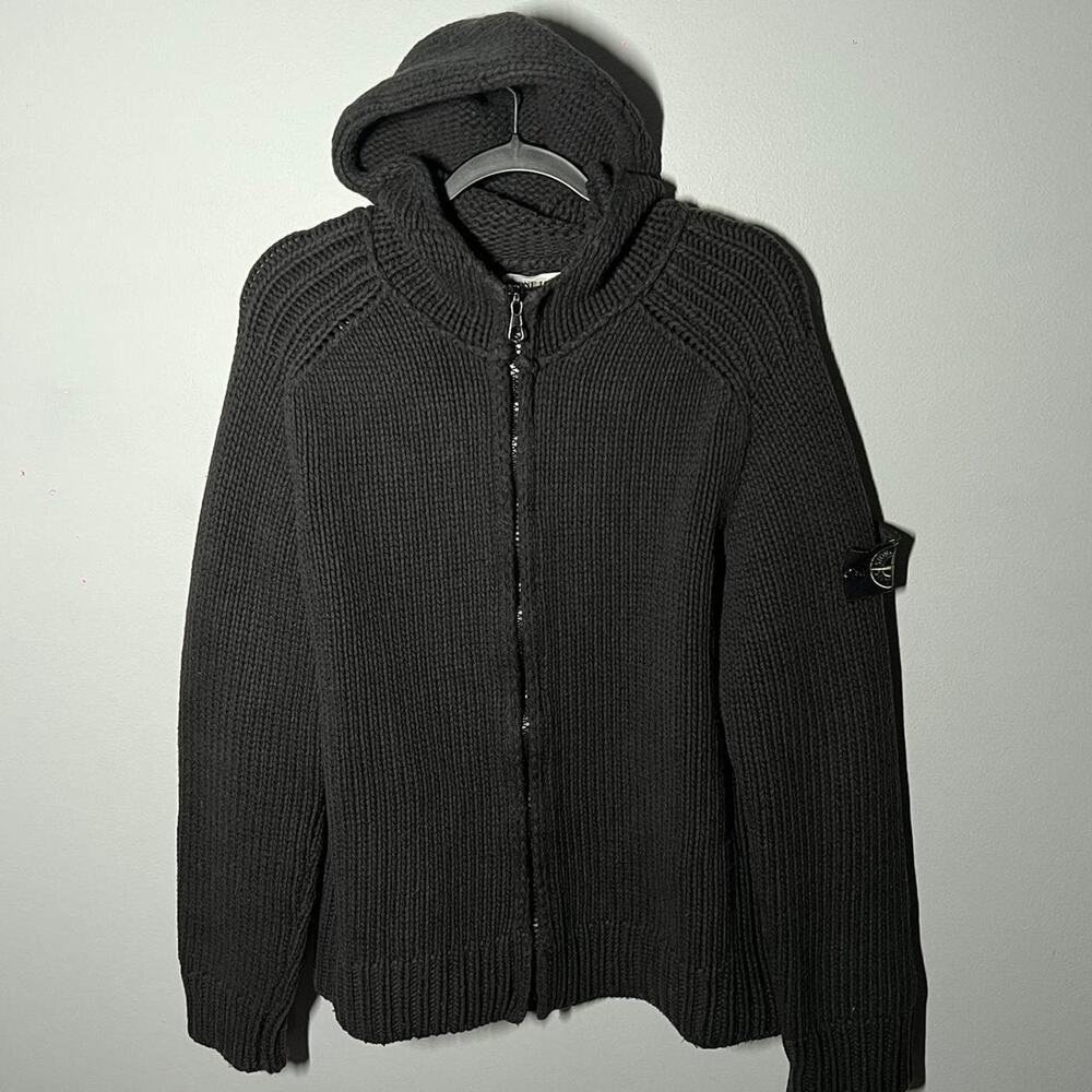 Stone island vintage wool knit